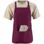 Augusta 4250 Medium Length Apron with Pouch 4