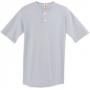Augusta 581 Youth Two Button Baseball Jersey Ash