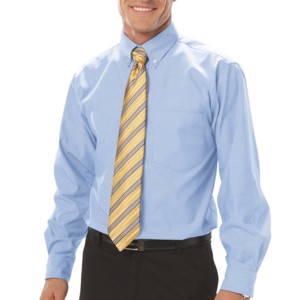 Blue Generation BG8214 Men's Long Sleeve Oxford Dress Shirt