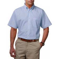 Blue Generation BG8214S Men's Short Sleeve Oxford Dress Shirt