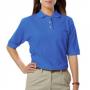 Blue Generation BG6203 Ladies Teflon Treated Pique Polo Shirt 14