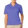 Blue Generation BG6209 Ladies Short Sleeve V-Neck Pique Polo Shirt 14