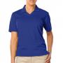 Blue Generation BG6209 Ladies Short Sleeve V-Neck Pique Polo Shirt 8