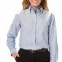 Blue Generation BG6214 Women's Long Sleeve Oxford Dress Shirt 4