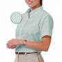 Blue Generation BG6214S Women's Short Sleeve Oxford Dress Shirt 8