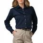 Blue Generation BG6217 Ladies Long Sleeve Teflon Treated Twill Shirt 7