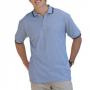 Blue Generation BG7205 Men's Tipped Collar & Cuff Pique Polo Shirt 7