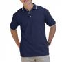 Blue Generation BG7205 Men's Tipped Collar & Cuff Pique Polo Shirt 6