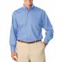 Blue Generation BG7216 Mens Easy Care Long Sleeve Poplin Button Front Shirt 10