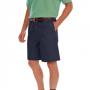 Blue Generation BG8002S Men's Flat Front Twill Shorts 1