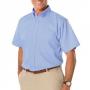Blue Generation BG8213S Men's Short Sleeve Twill Button Front Shirt 8