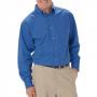 Blue Generation BG8213 Men's Long Sleeve Twill Button Front Shirt 10