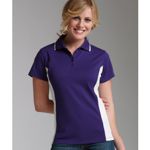 Charles River 2810 Women's Color Blocked Wicking Polo Shirt