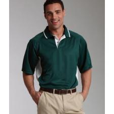 Charles River 3810 Men's Color Blocked Wicking Polo Shirt