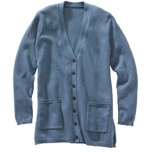 Edwards Garment 119 Ladies V-Neck Long Cardigan Sweater