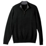 Edwards Garment 712 Men's Quarter Zip Sweater