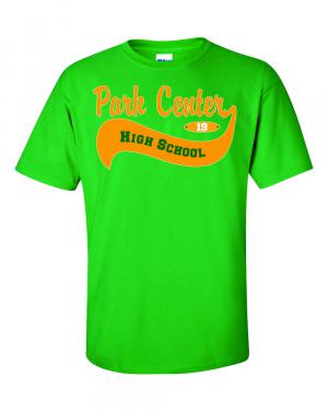 Park Center with Tail T-Shirt 4