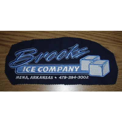 Logo 16 Brooks Ice Company Jacket Back Logo