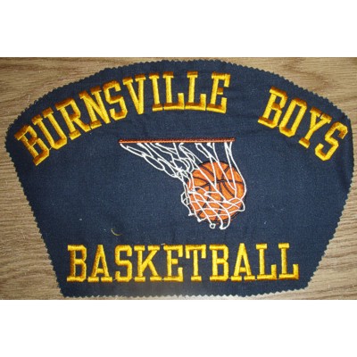 Logo 18 Burnsville Boys Basketball Sweatshirt Front Logo