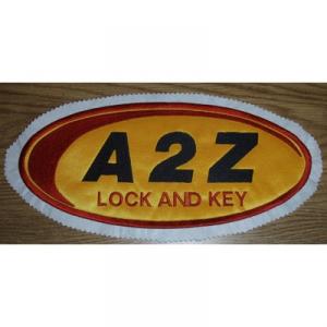 Logo 03 A2Z Lock and Key Jacket Back Logo