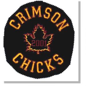 Logo 24 Crimson Chicks Sweatshirt logo