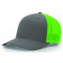 Richardson 110 Flexfit Pro Model Trucker Hat Split Colors 3