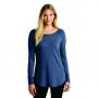 District  DT132L Womens Perfect Tri  Long Sleeve Tunic Tee 3