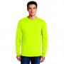 Gildan 2410 Ultra Cotton 100% US Cotton Long Sleeve T-Shirt with Pocket 2