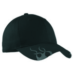 Port Authority C857 Racing Cap with Flames
