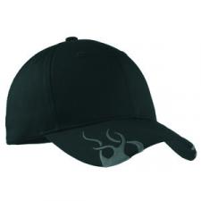 Port Authority C857 Racing Cap with Flames