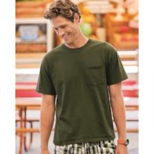 Fruit of the Loom 3930PR HeavyCottonHDPocket T-Shirt